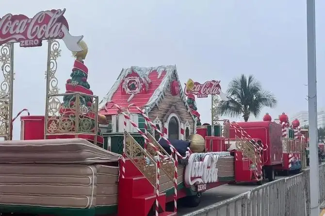 Todo listo para la Caravana  navideña ¡Tienes que estar ahí! (+video)